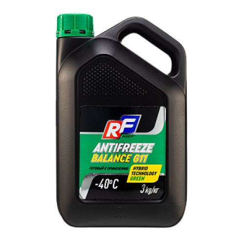 17462N RUSEFF Антифриз ANTIFREEZE Balance G11 40 (3кг) - 3 кг