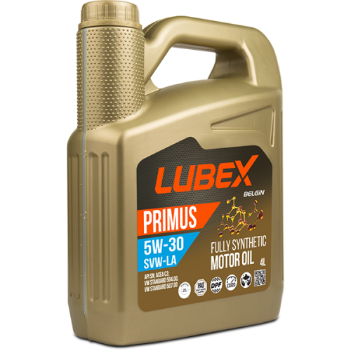 L034-1624-0404 LUBEX Синт-ое мот.масло PRIMUS SVW-LA 5W-30 SN C3 (4л) - 4 л L034-1624-0404 LUBEX Синт-ое мот.масло PRIMUS SVW-LA 5W-30 SN C3 (4л) - 4 л