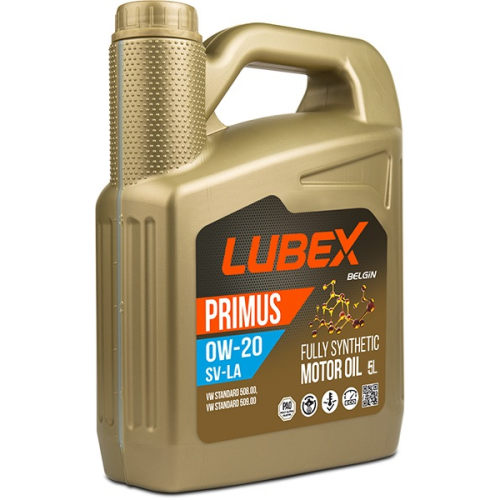 L034-1620-0405 LUBEX Синт-ое мот.масло PRIMUS SV-LA 0W-20 (5л) - 5 л L034-1620-0405 LUBEX Синт-ое мот.масло PRIMUS SV-LA 0W-20 (5л) - 5 л