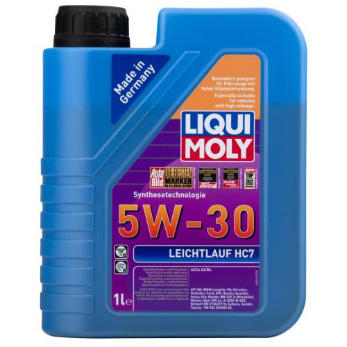 8541 LiquiMoly НС-синт. мот.масло Leichtlauf HC 7 5W-30 A3/B4 (1л) - 1 л