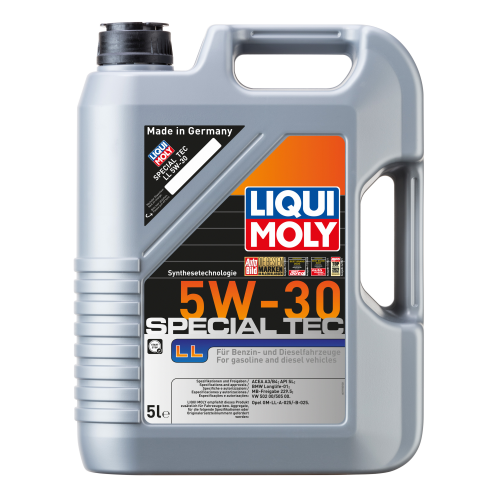 8055 LiquiMoly НС-синт. мот.масло Special Tec LL 5W-30 SL A3/B4 (5л) - 5 л