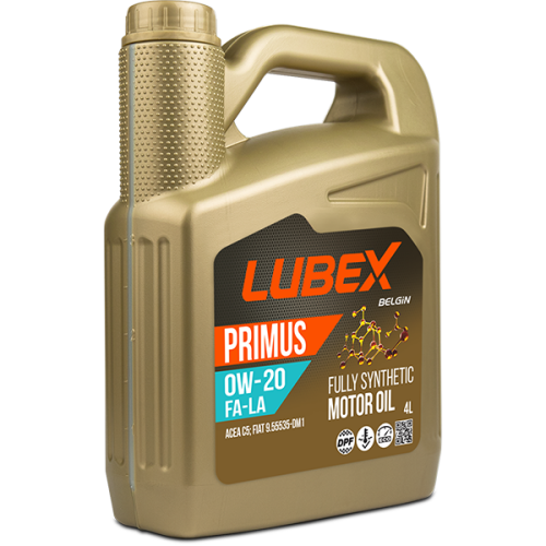 L034-1626-0404 LUBEX Синт-ое мот.масло PRIMUS FA-LA 0W-20 (4л) - 4 л L034-1626-0404 LUBEX Синт-ое мот.масло PRIMUS FA-LA 0W-20 (4л) - 4 л