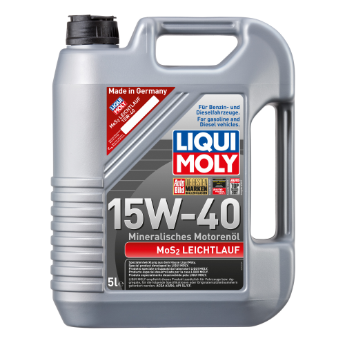 1933 LiquiMoly Мин. мот.масло MoS2 Leichtlauf 15W-40 (5л) - 5 л