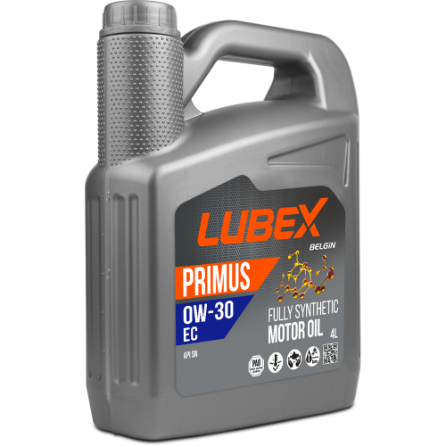 L034-1298-0404 LUBEX Синт-ое мот.масло PRIMUS EC 0W-30 SN (4л) - 4 л L034-1298-0404 LUBEX Синт-ое мот.масло PRIMUS EC 0W-30 SN (4л) - 4 л