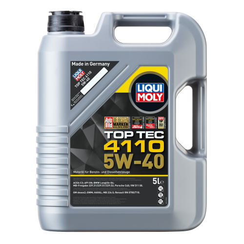 21479 LiquiMoly НС-синт. мот.масло Top Tec 4110 5W-40 SN C3 (5л) - 5 л