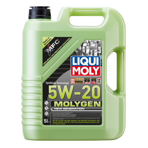 8540 LiquiMoly НС-синт. мот.масло Molygen New Generation 5W-20 SP GF-6A (5л) - 5 л