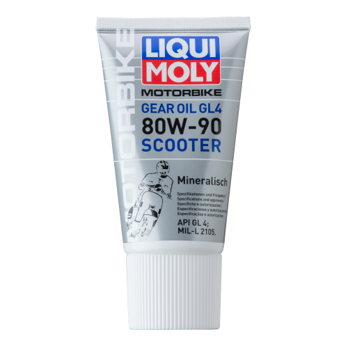1680 LiquiMoly Мин. тр.масло д/скутеров Motorbike Gear Oil Scooter 80W-90 GL-4 (0,15л) - 0,15 л