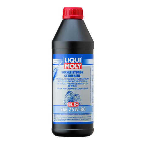 7584 LiquiMoly НС-синт. тр.масло Hochleistungs-Getrieb. 75W-80 GL-3+ (1л) - 1 л
